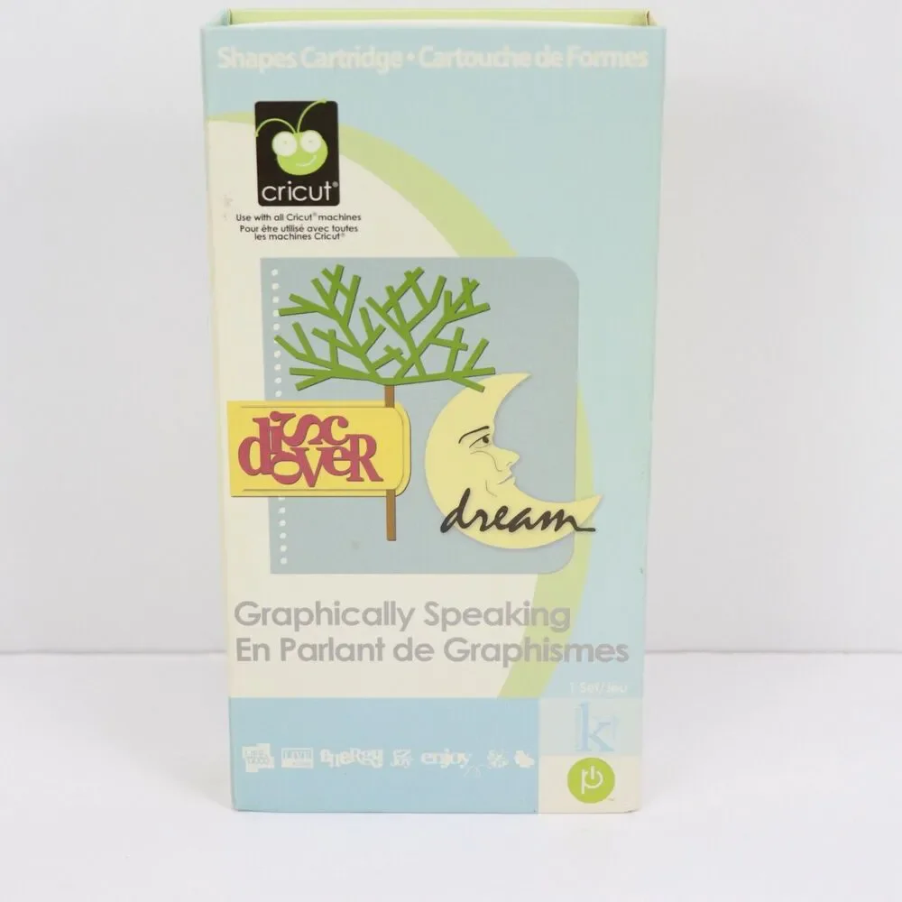 Cricut Graphically Speaking, Signs, Shapes, Phrases, Words, Jumbles, Icons